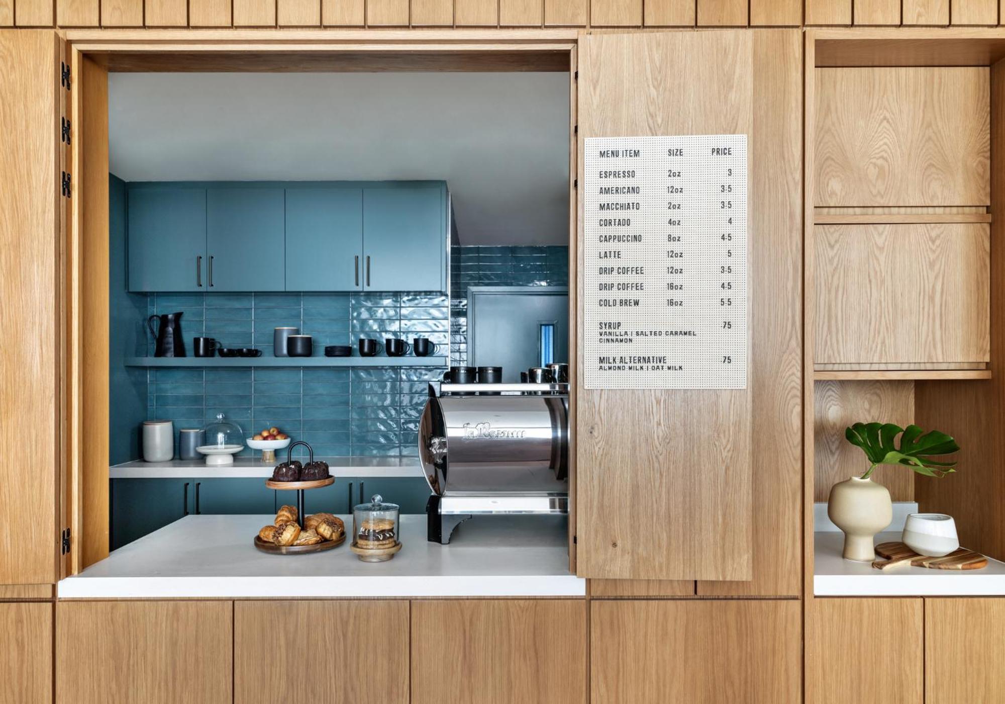 Kimpton Theta New York - Times Square By Ihg Hotel Exterior foto The coffee bar at the 2018 edition of the London Design Festival