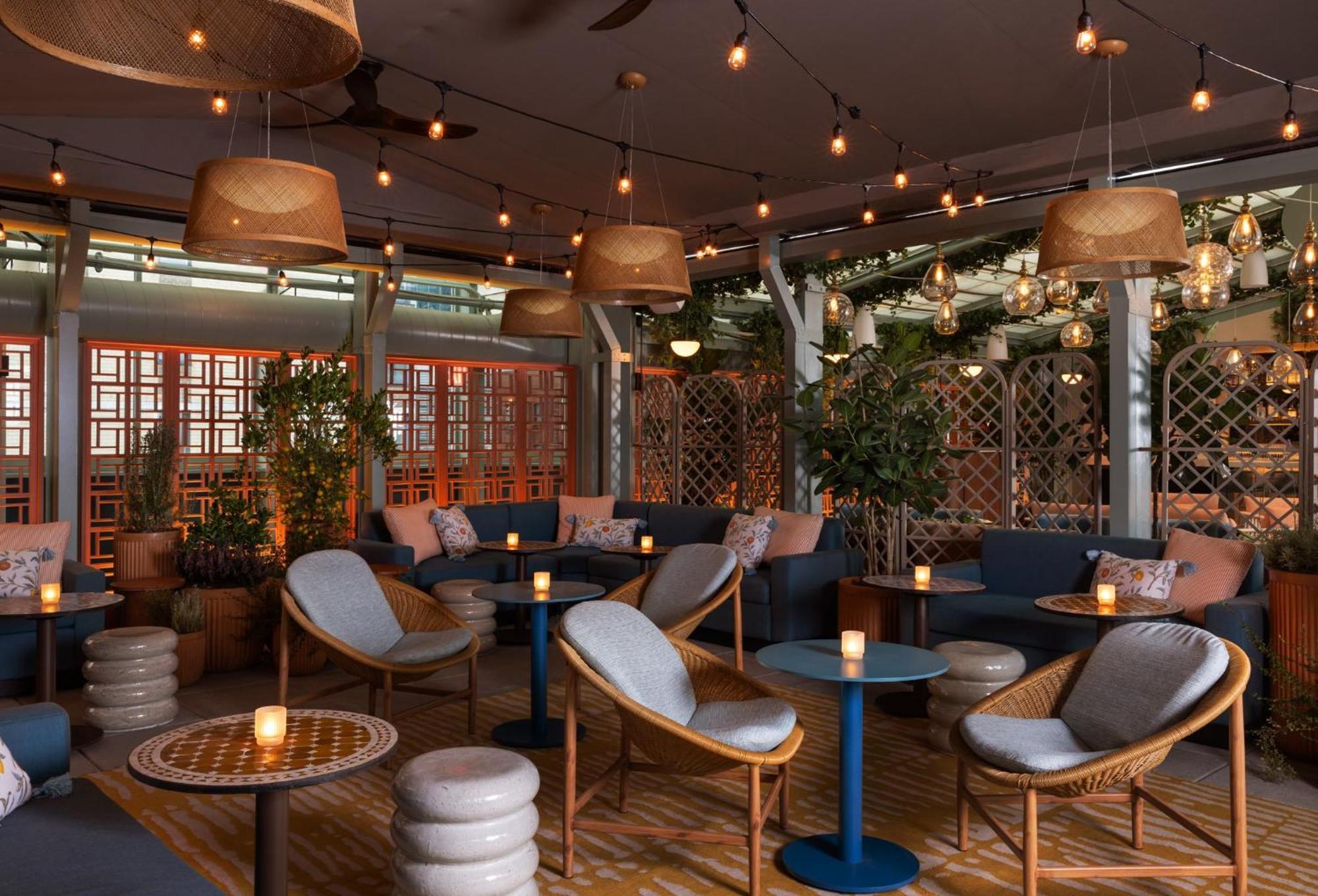 Kimpton Theta New York - Times Square By Ihg Hotel Exterior foto The interior of the restaurant